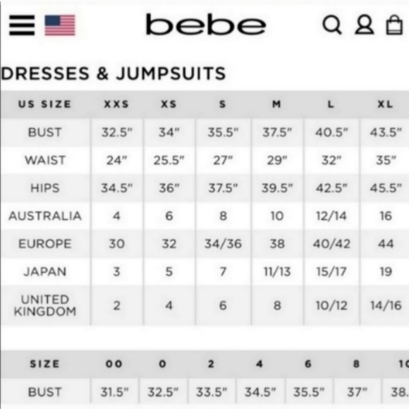 Bebe White Wrap Front Top, Size M - Picture 5 of 5